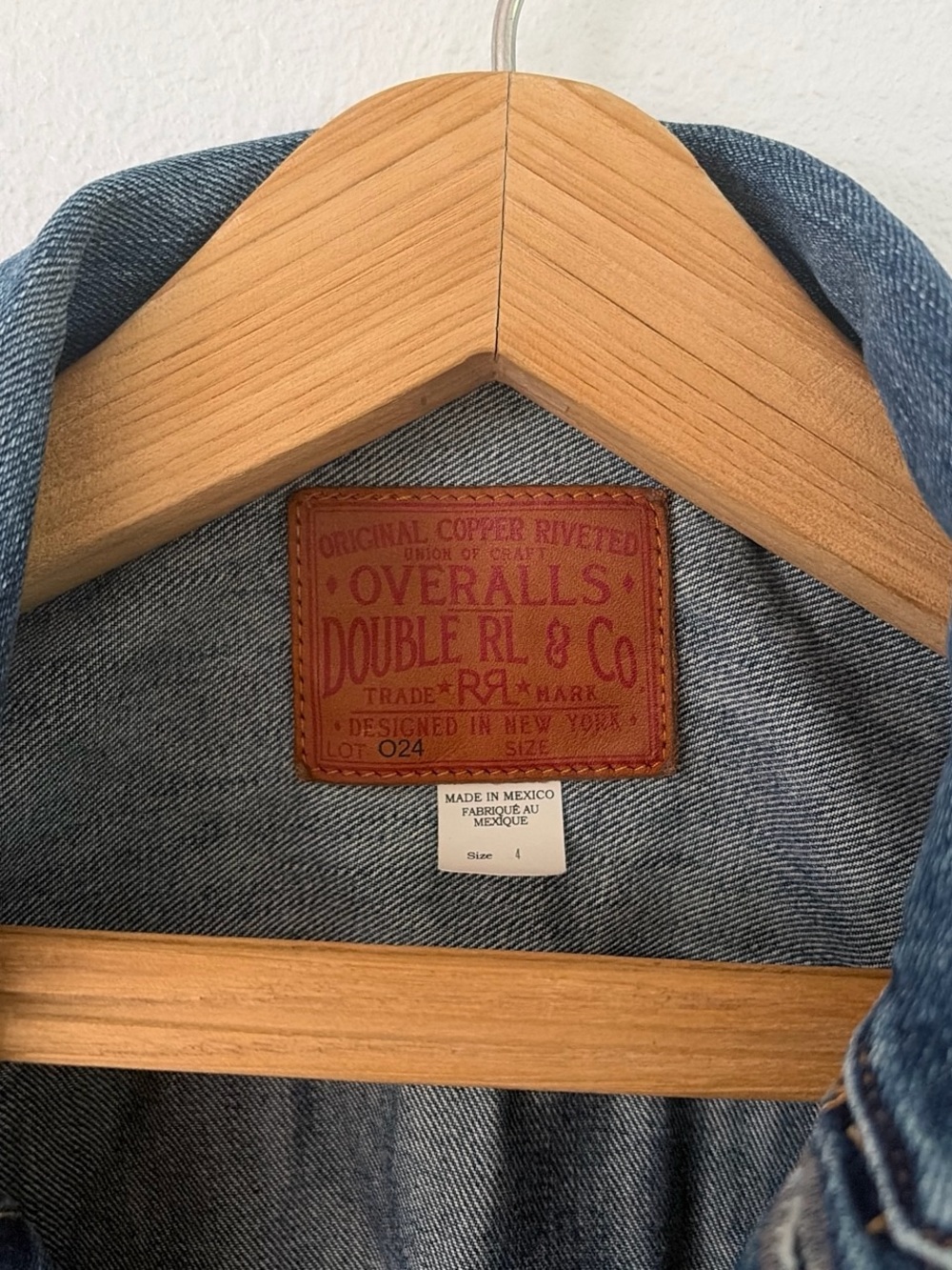Ralph Lauren RRL | NWOT Cropped Blue Denim Jacket - Picture 4 of 13